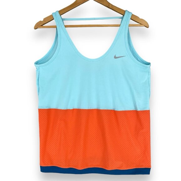 Nike Tank Athletic Dri Fit Gym Running Built in‎ Bra - Picture 1 of 12